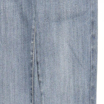 Highway Jeans Womens Blue Cotton Skinny Jeans Size 30 in L31 in Regular Zip