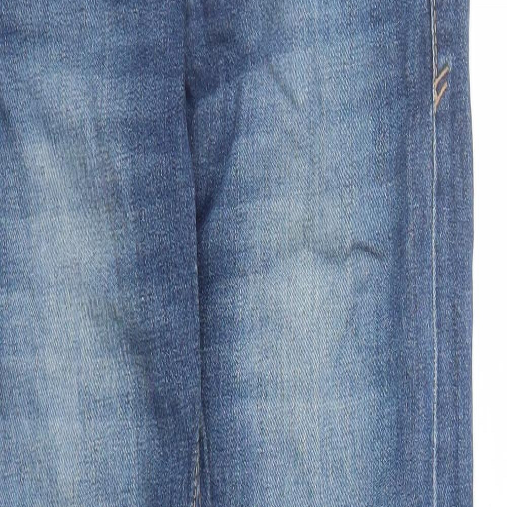 Womens UK Size XS Terranova Regular Fit Skinny Blue Jeans