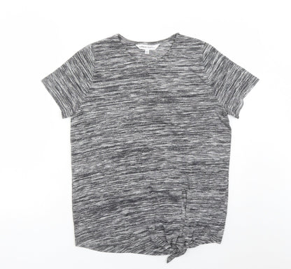 Womens UK Size 14 Capsule Grey Basic T-Shirt