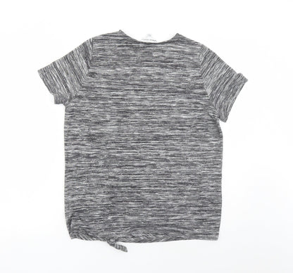 Womens UK Size 14 Capsule Grey Basic T-Shirt