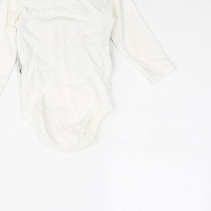 H&M Boys Multicoloured Cotton Babygrow One-Piece Size 3-6 Months Snap - Waistcoat Bow