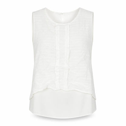 Womens UK Size S Zara White Basic Blouse