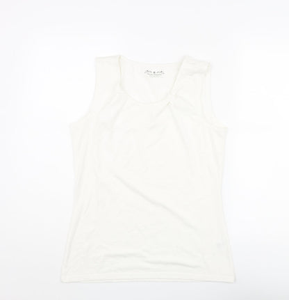 Womens UK Size M Royal Robbins Ivory Camisole Tank