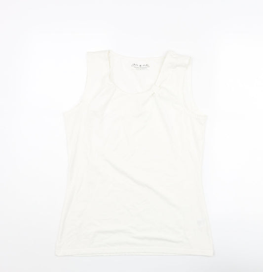 Womens UK Size M Royal Robbins Ivory Camisole Tank