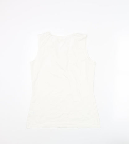 Womens UK Size M Royal Robbins Ivory Camisole Tank