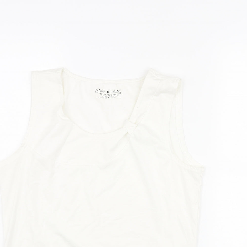 Womens UK Size M Royal Robbins Ivory Camisole Tank