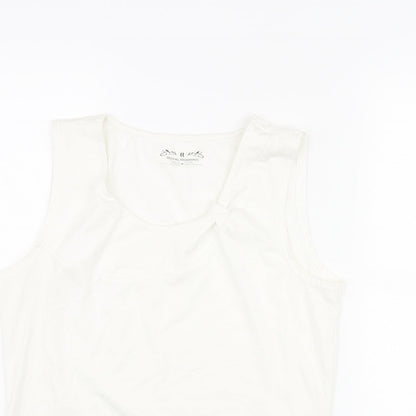 Womens UK Size M Royal Robbins Ivory Camisole Tank