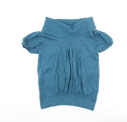 Womens UK Size 10 River Island Blue Pullover Jumper