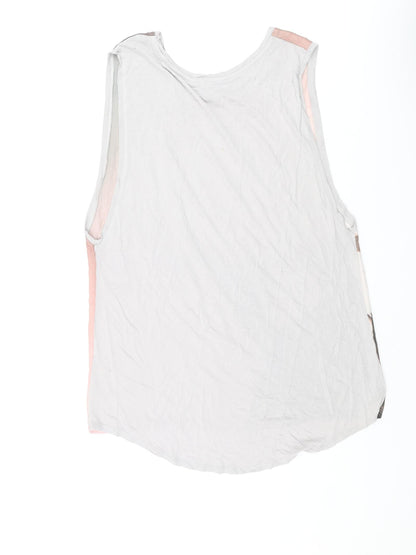 Zara Womens Multicoloured Polyester Camisole Blouse Size M Scoop Neck - Portrait