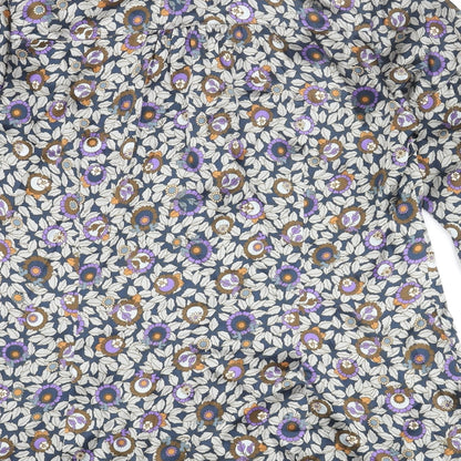Womens UK Size 12 NEXT Multicoloured Basic Blouse