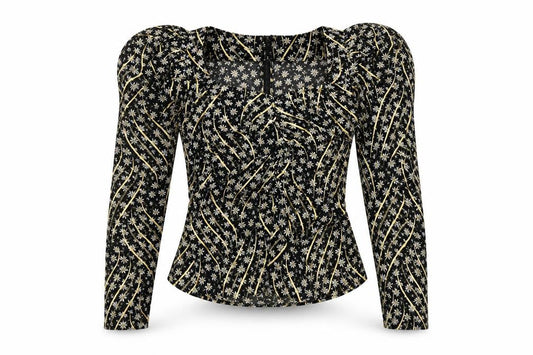Womens UK Size 6 Nasty Gal Multicoloured Basic Blouse