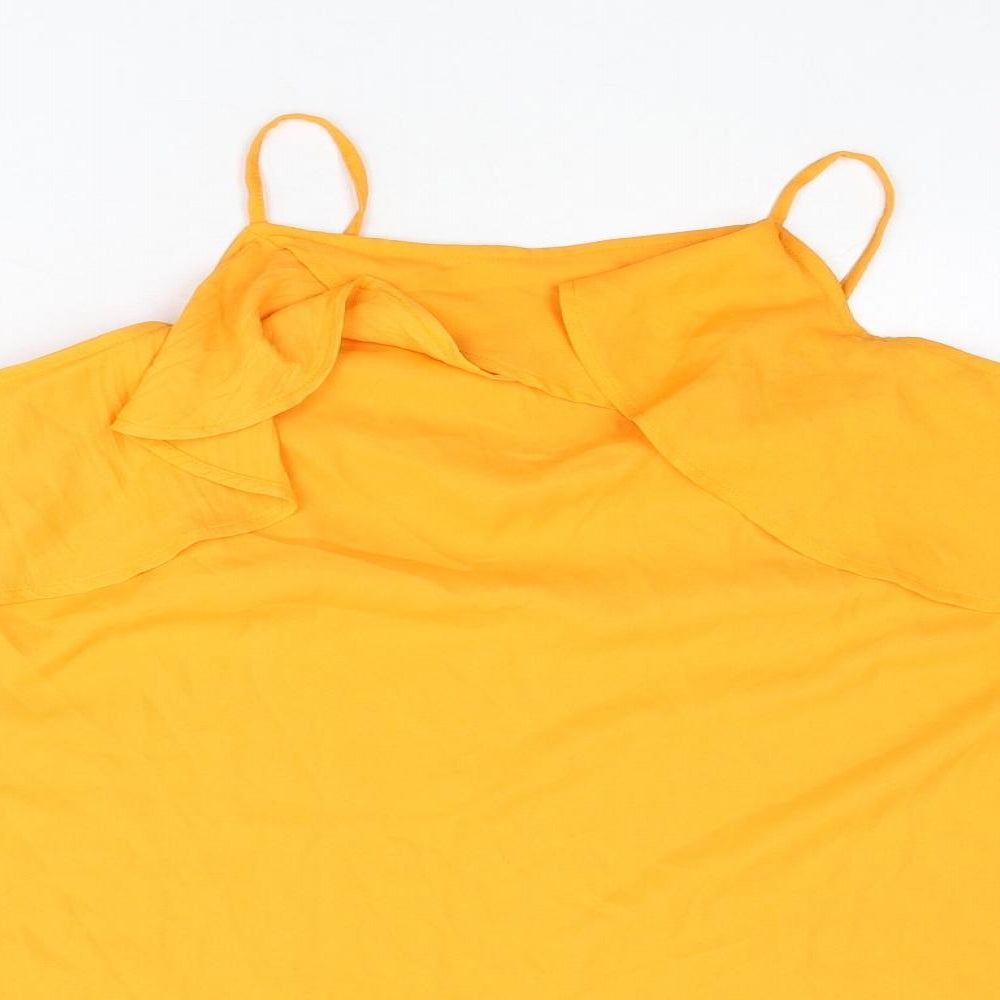 Womens UK Size 16 Studio Orange Camisole Tank