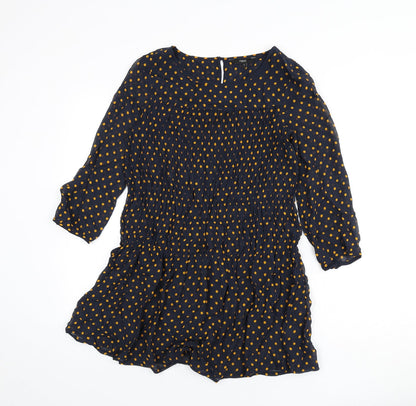 Womens UK Size 6 NEXT Blue Tunic Blouse