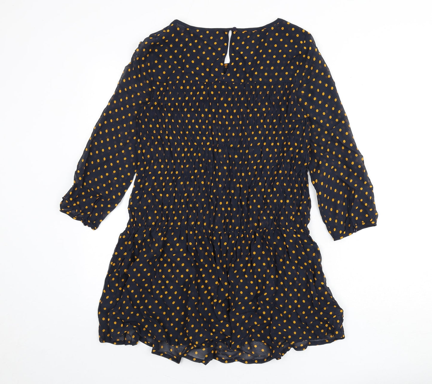 Womens UK Size 6 NEXT Blue Tunic Blouse