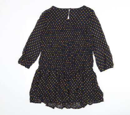 Womens UK Size 6 NEXT Blue Tunic Blouse