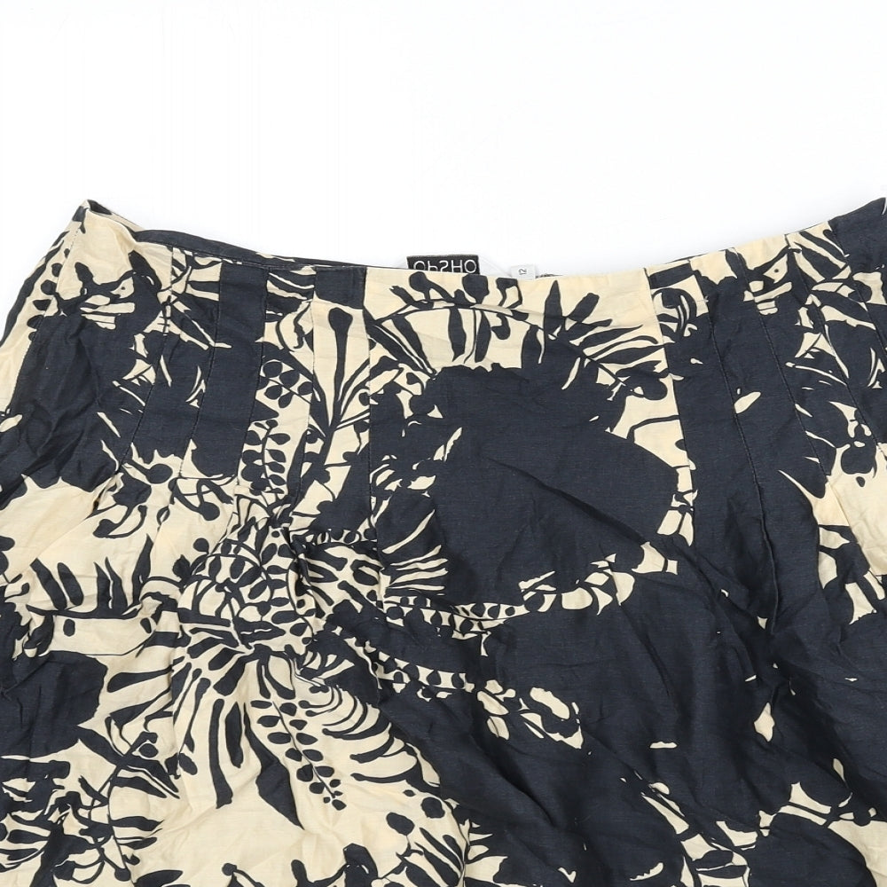 Womens UK Size 12 Topshop Flare  Skirt
