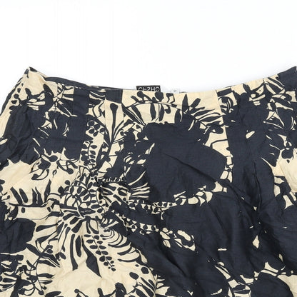 Womens UK Size 12 Topshop Flare  Skirt