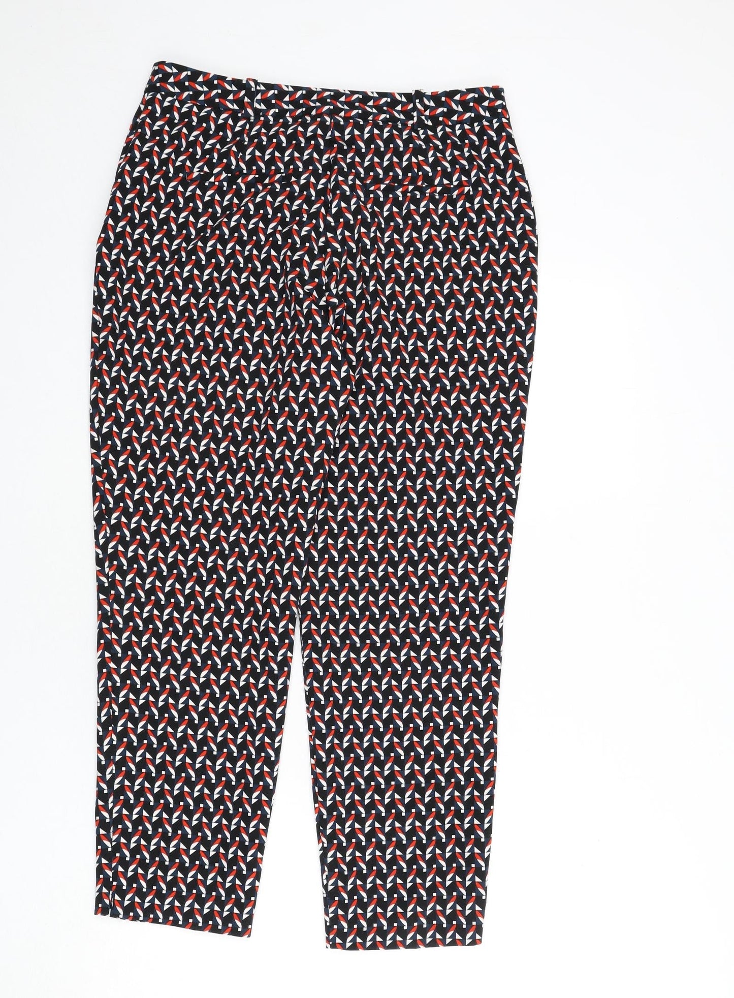 Womens UK Size 10 Dorothy Perkins Regular Fit  Multicoloured Trousers