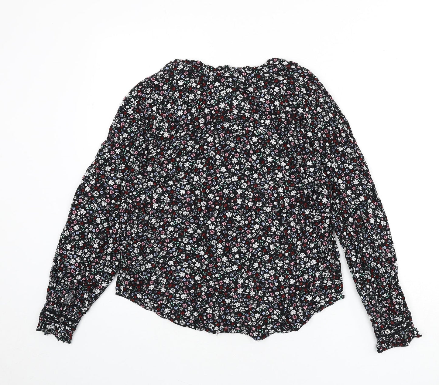 Womens UK Size 10 Marks and Spencer Multicoloured Basic Button-Up
