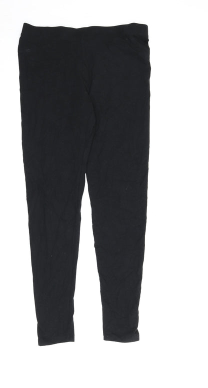 Womens UK Size 31 in Marks and Spencer  Capri Black Leggings