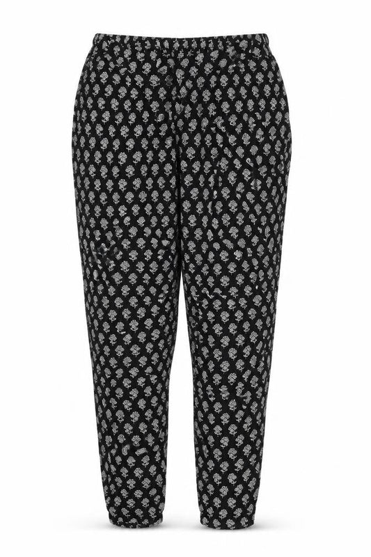 Womens UK Size 10 M&Co Regular Fit  Black Trousers
