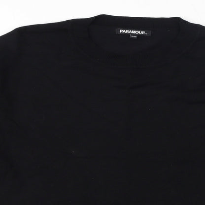 Womens UK Size S Paramour Black Pullover Jumper