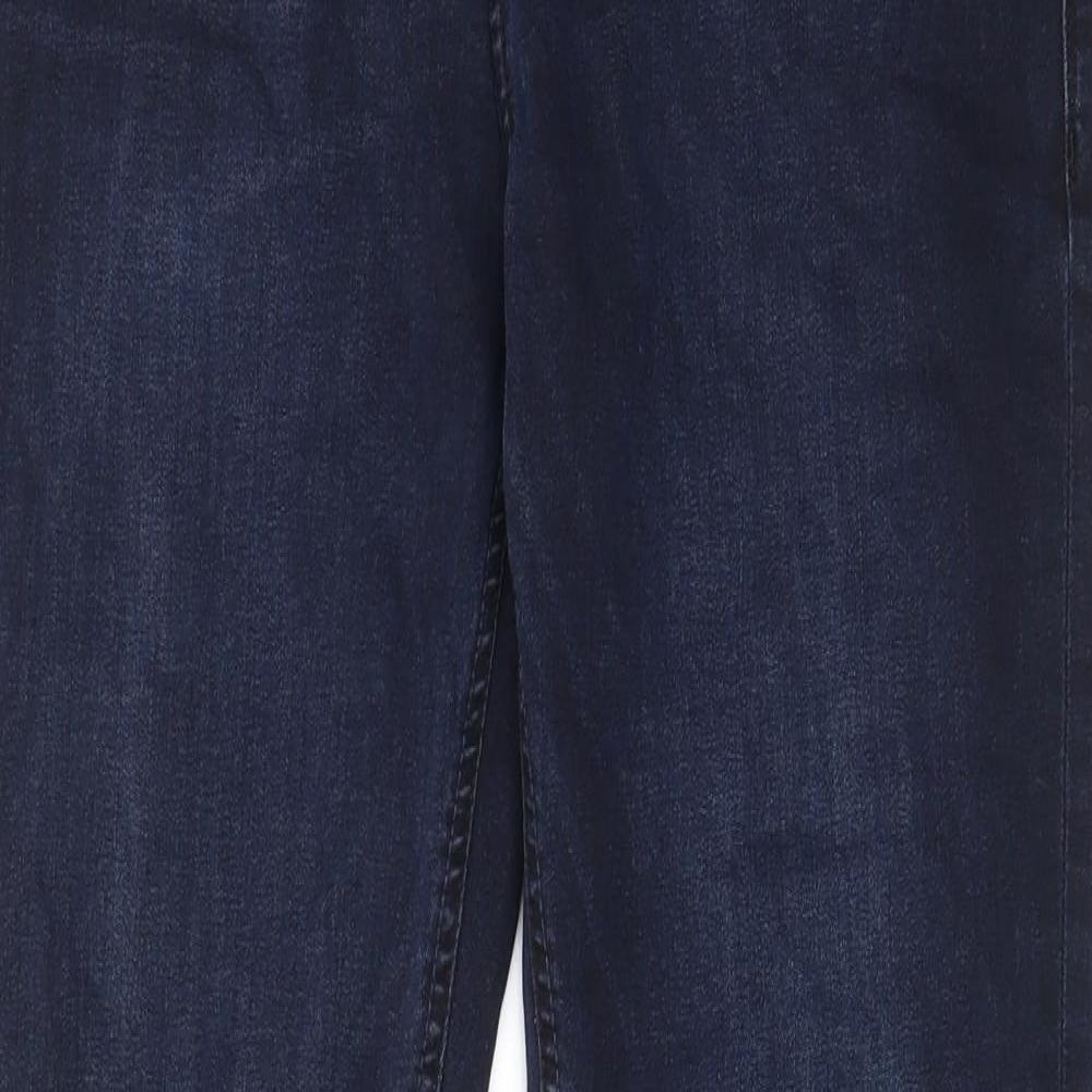 Esprit Mens Blue Cotton Skinny Jeans Size 31 in L32 in Regular Zip - Pockets, Belt Loops, Logo
