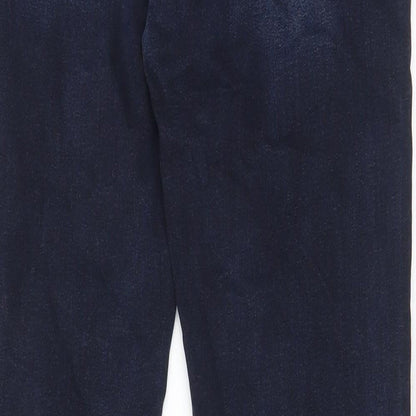 Esprit Mens Blue Cotton Skinny Jeans Size 31 in L32 in Regular Zip - Pockets, Belt Loops, Logo