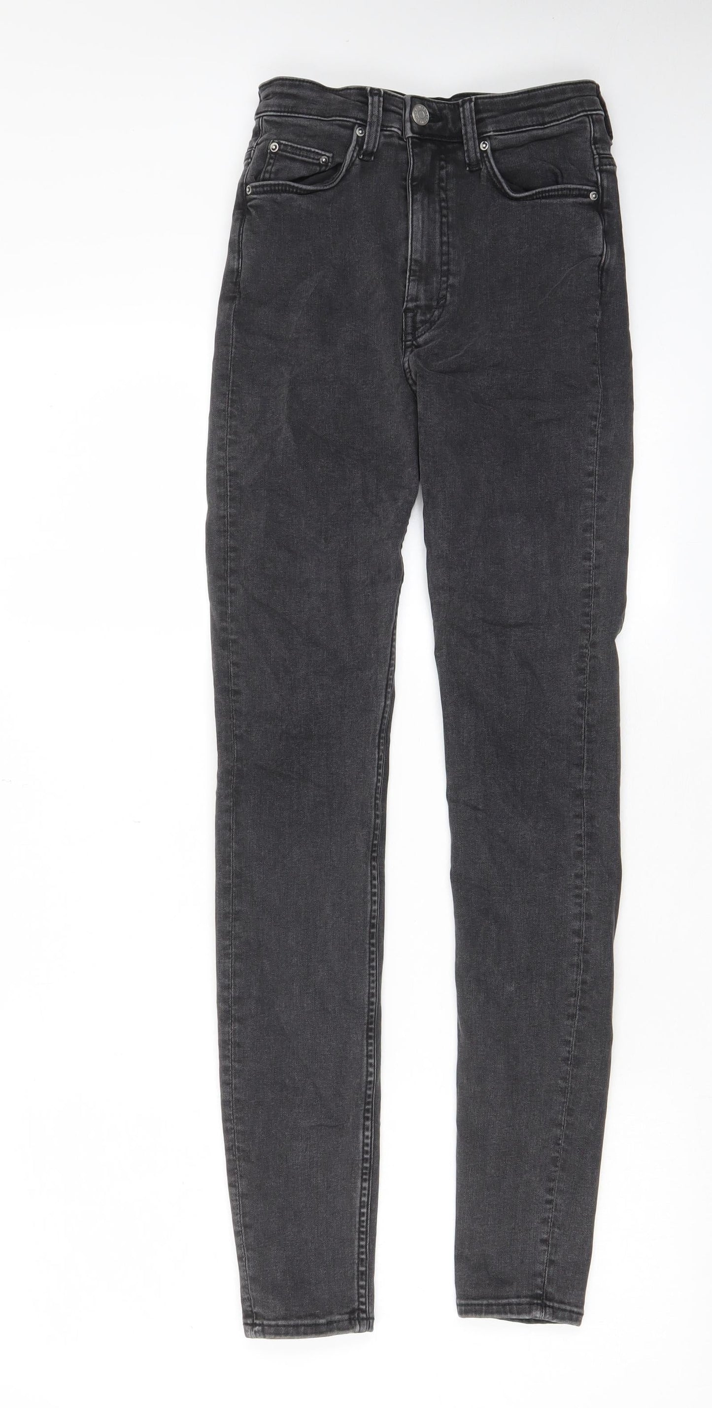 Womens UK Size 26 in Weekday Regular Fit Skinny Grey Jeans