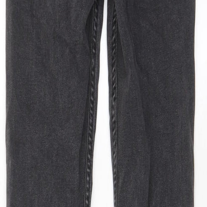 Womens UK Size 26 in Weekday Regular Fit Skinny Grey Jeans