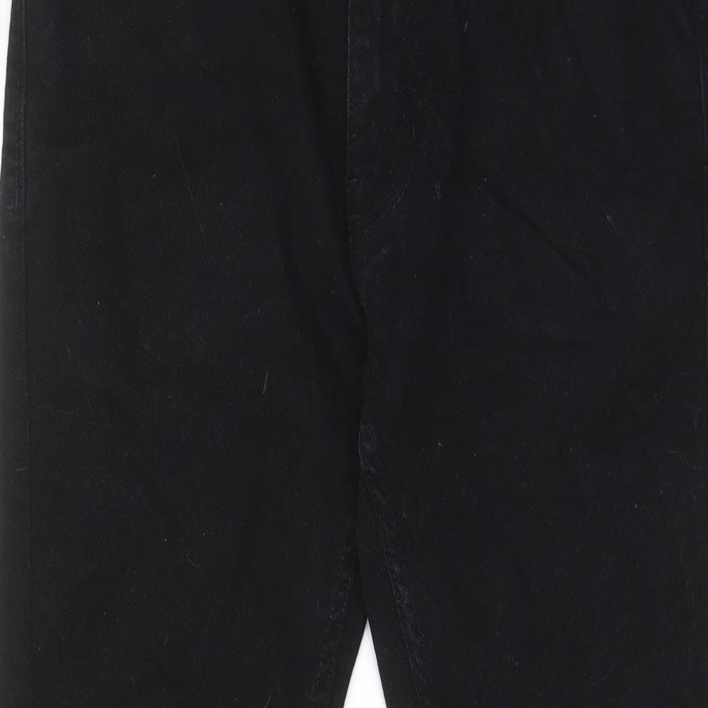 Mens UK Size 30 in Burton Regular Fit Skinny Black Jeans