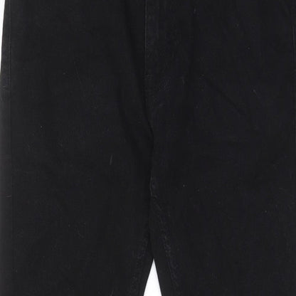 Mens UK Size 30 in Burton Regular Fit Skinny Black Jeans