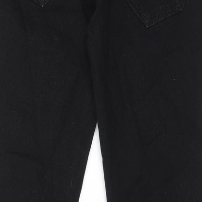 Mens UK Size 30 in Burton Regular Fit Skinny Black Jeans