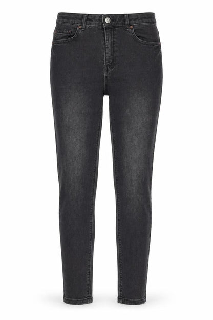 Womens UK Size 10 Denim & Co. Regular Fit Skinny Grey Jeans
