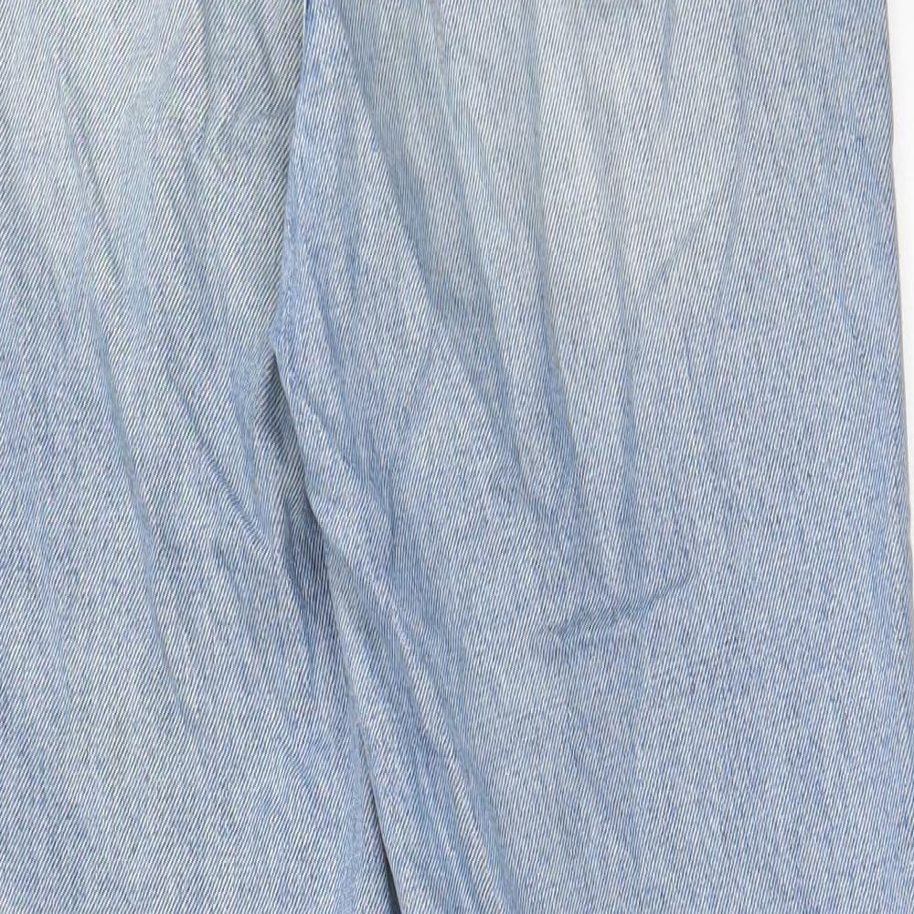 BDG Womens Blue Cotton Straight Jeans Size 26 L32 in Regular Zip - Pockets, Belt Loops