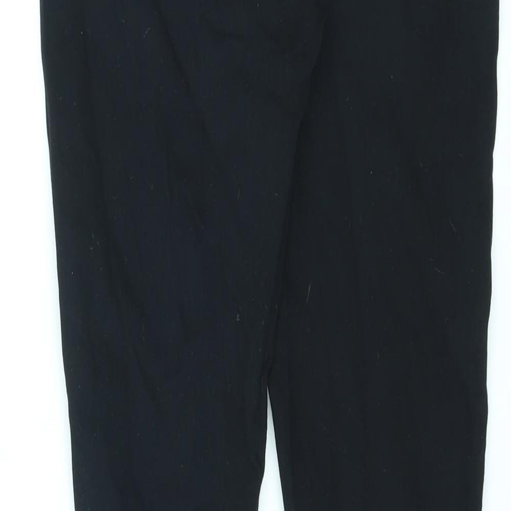 Womens UK Size 24 in J Brand Regular Fit Skinny Black Jeans