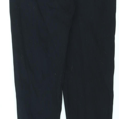 Womens UK Size 24 in J Brand Regular Fit Skinny Black Jeans