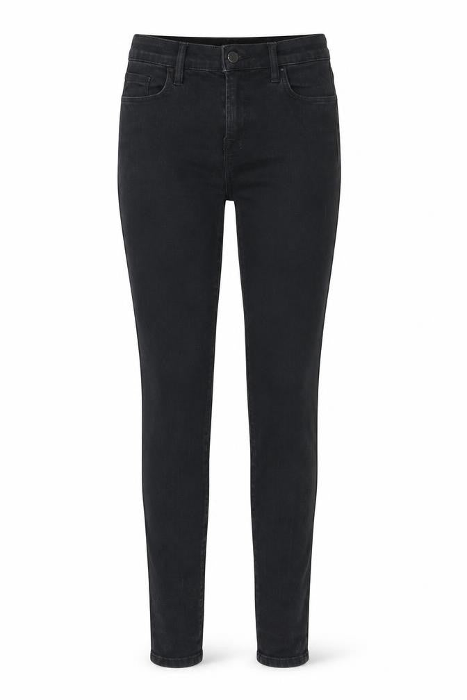 Womens UK Size 25 in J Brand Regular Fit Skinny Black Jeans