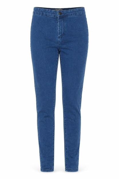 Womens UK Size 8 Denim & Co. Regular Fit Skinny Blue Jeans