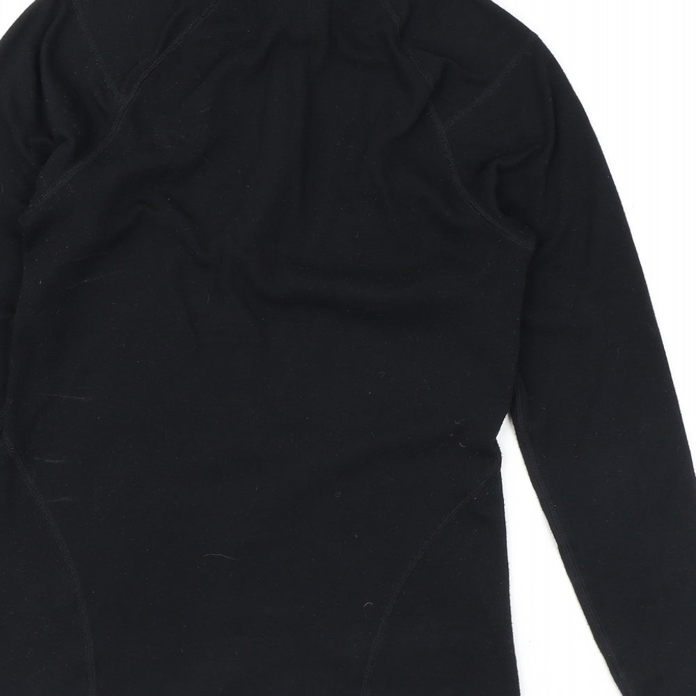 Womens UK Size 12 Marks and Spencer Black Pullover Sweatshirt