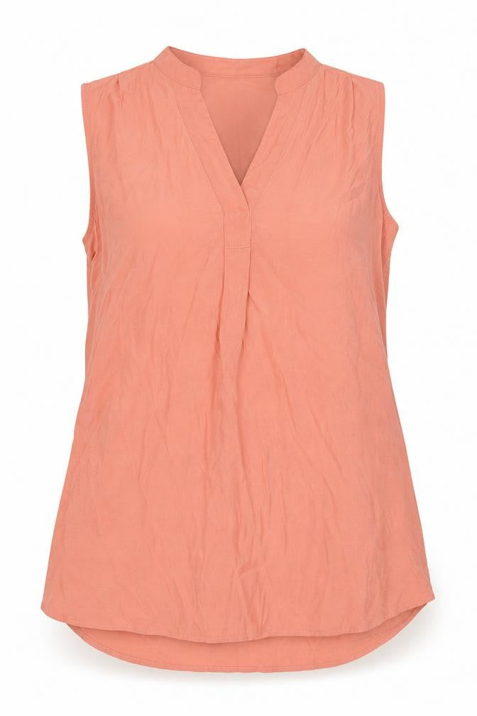 Womens UK Size 12 Marks and Spencer Pink Basic Blouse