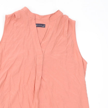 Womens UK Size 12 Marks and Spencer Pink Basic Blouse