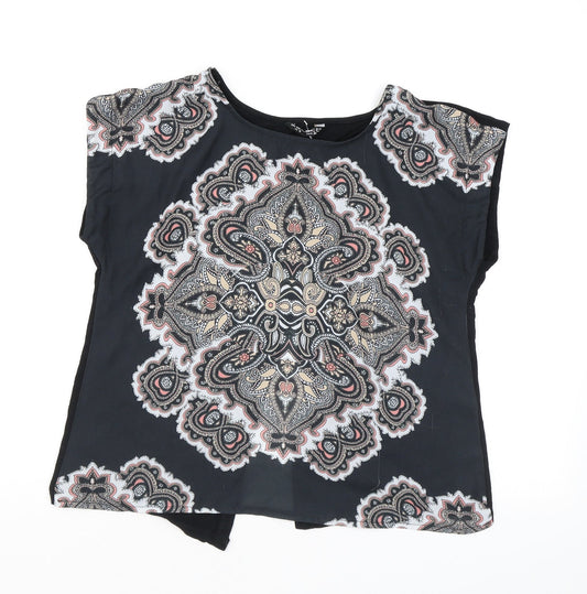 Womens UK Size 6 Select Multicoloured Basic T-Shirt