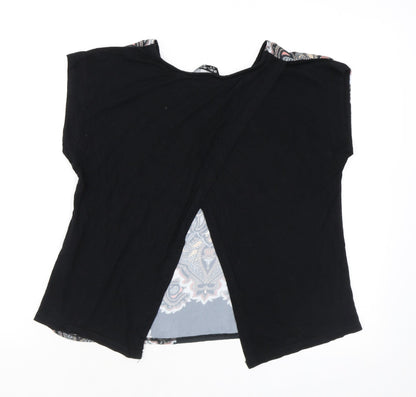 Womens UK Size 6 Select Multicoloured Basic T-Shirt