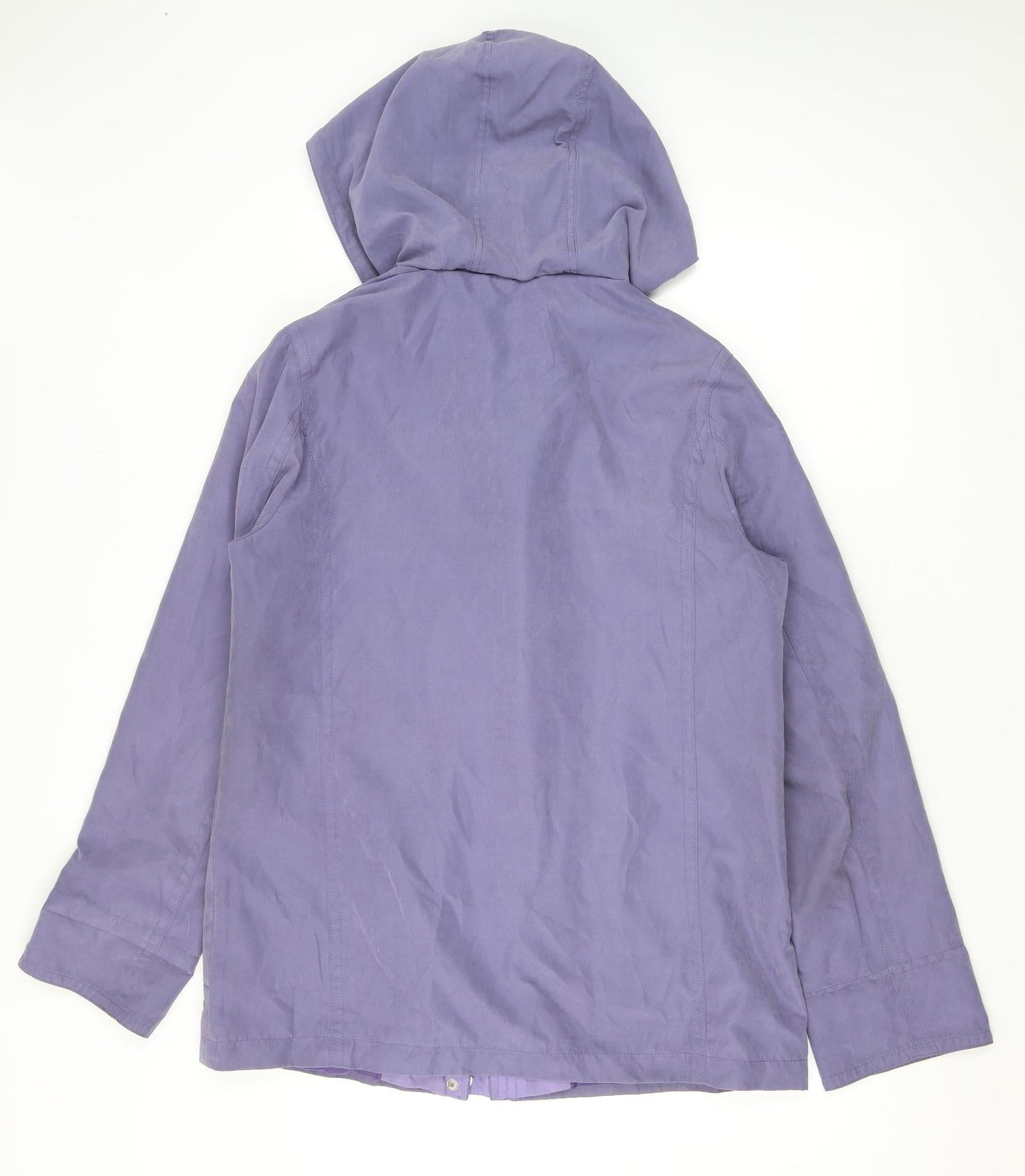Womens UK Size 12 EWM Purple Anorak Coat