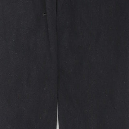 Beverly Jeans Womens Black Cotton Skinny Jeans Size L L32 in Regular Zip