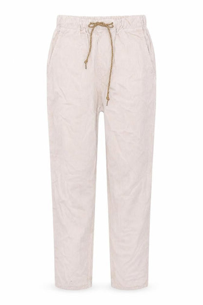 Betterose Womens Pink Cotton Trousers Size 4 L27 in Regular Drawstring - Label Size 0