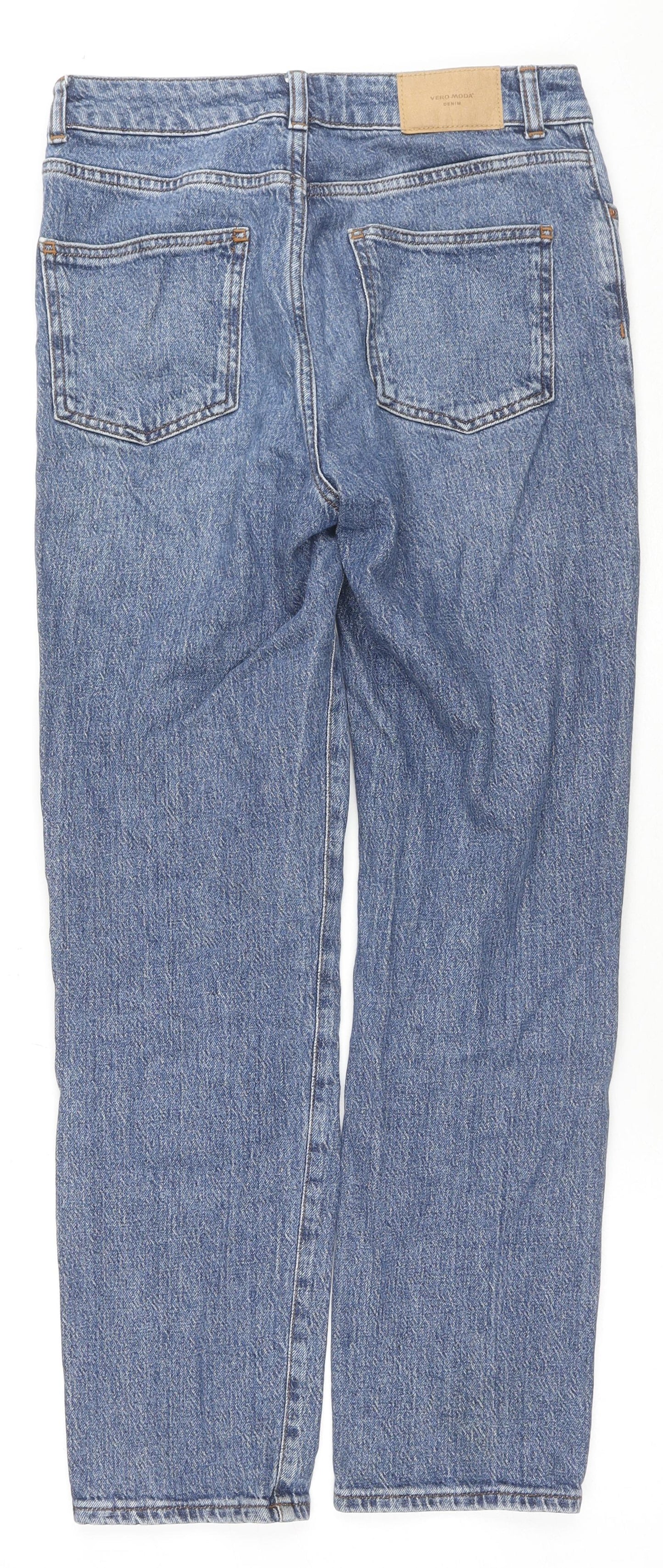 Womens UK Size 28 in VERO MODA Regular Fit Straight Blue Jeans
