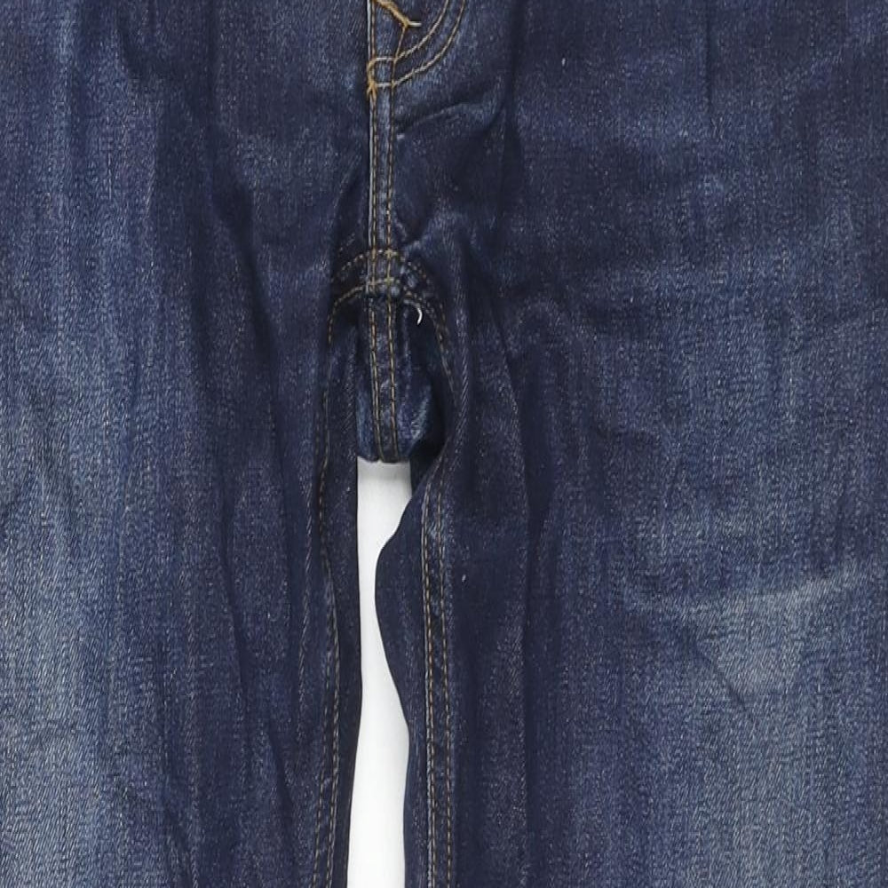 Womens UK Size 34 in Easy Regular Fit Skinny Blue Jeans
