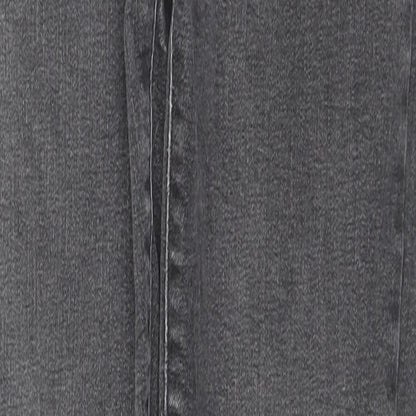 NEXT Womens Black Cotton Skinny Jeans Size 10 L27 in Regular Zip